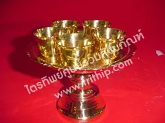 ชุดถวายข้าวพระพานสูง