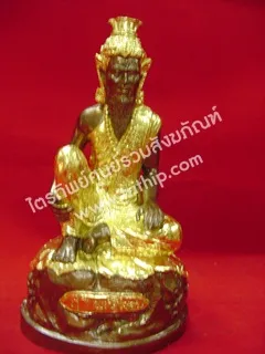 ฤๅษีอิศวร 5" ปิดทอง 2 สี