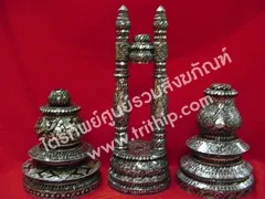 ขาตั้งตาลปัตร,พัดยศ มุก