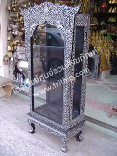 ตู้พัดยศมุกไฟ