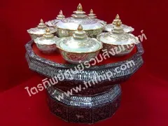 ตะลุ่มมุกพร้อมสำรับคาวหวาน
