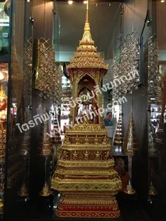 บุษบกปิดทองลงยา