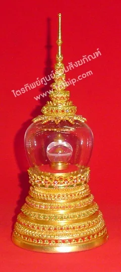 สถูปแก้วลงยา