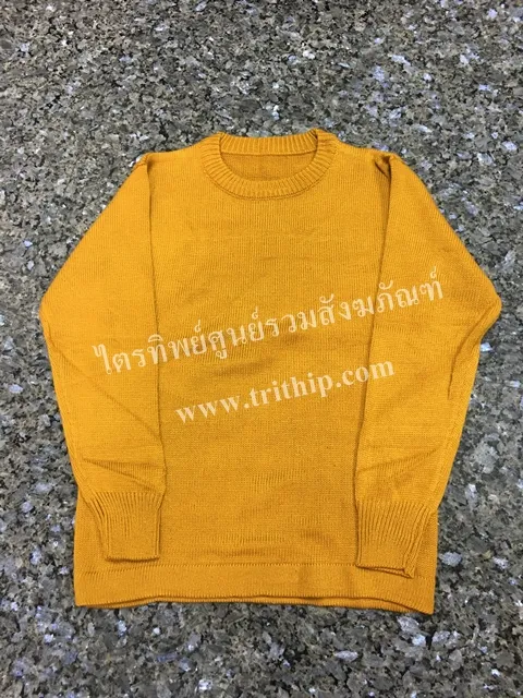 เสื้อแขนยาวไหมพรม