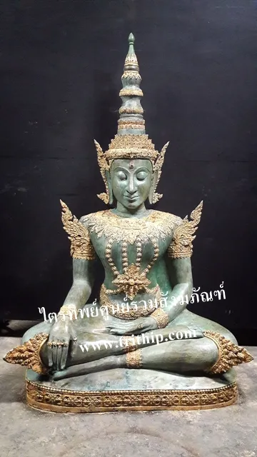 พระรัตนะทรงเครื่อง 50" ฐานเตี้ย