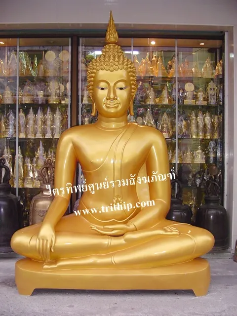 พระปางสะดุ้งมาร 70" ฐานเตี้ย