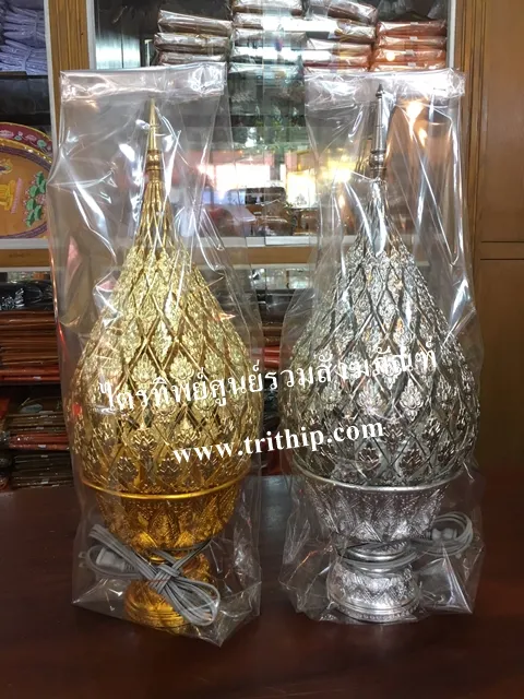พุ่มไฟทองเหลืองฉลุลาย (เล็ก)