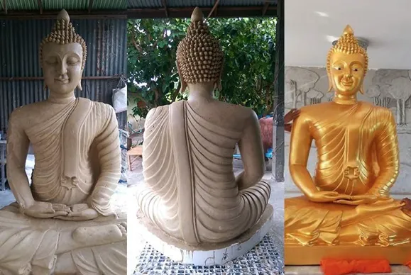 อานิสงส์การหล่อพระพุทธบูชา จิตใจเบิกบาน มีชัยไปทุกชาติ