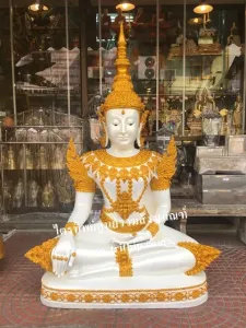 พระรัตนะทรงเครื่อง 40\" ฐานเตี้ย