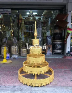 ฉัตรกลางแจ้ง 40\" 5 ชั้น