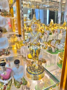 พระภูมิเซรามิก เบญจรงค์