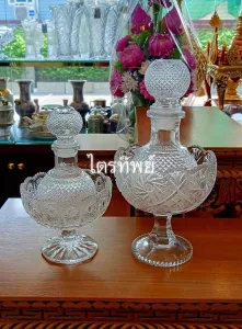 ชุดกรวดน้ำแก้ว เล็ก/ใหญ่