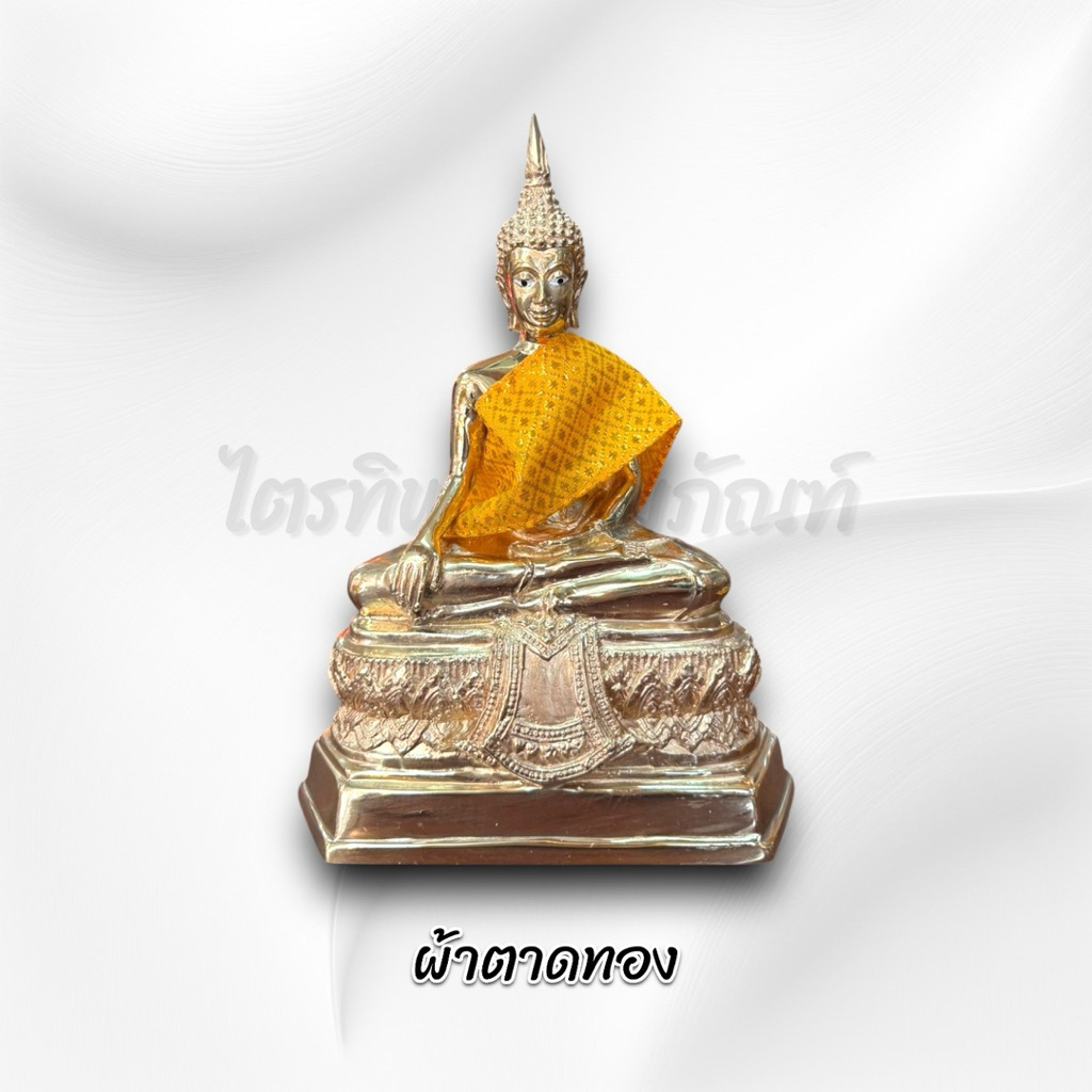ผ้าห่มสไบ ผ้าห่มพระ สำหรับพระหน้าตัก 5 นิ้ว 3