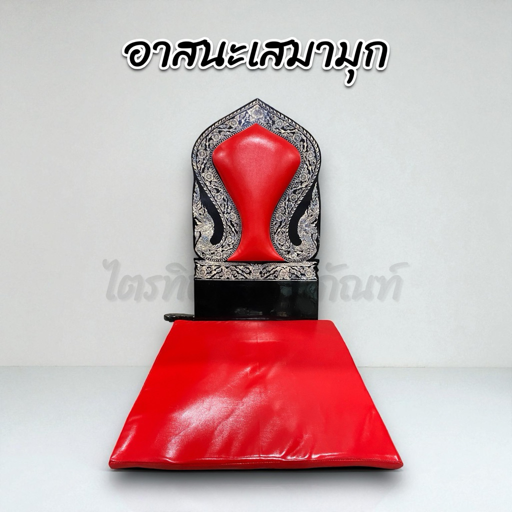 อาสนะเสมา อาสนะมุก อาสนะสำหรับพระสงฆ์ ประดับมุก 1