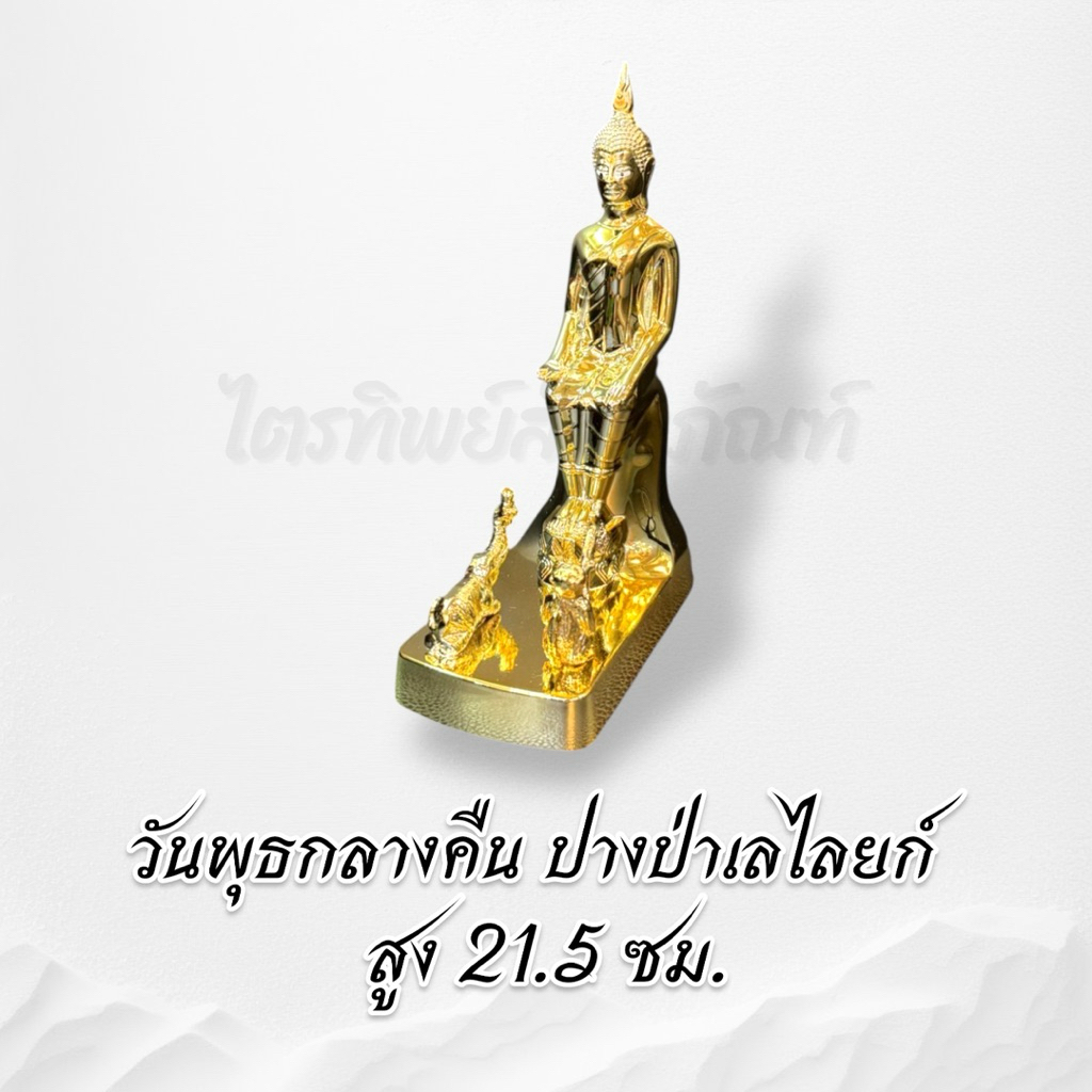 พระประจำวันเกิด ซิ้งค์ ชุบทอง หน้าตัก 3 นิ้ว ไม่ลอกไม่ดำ 6