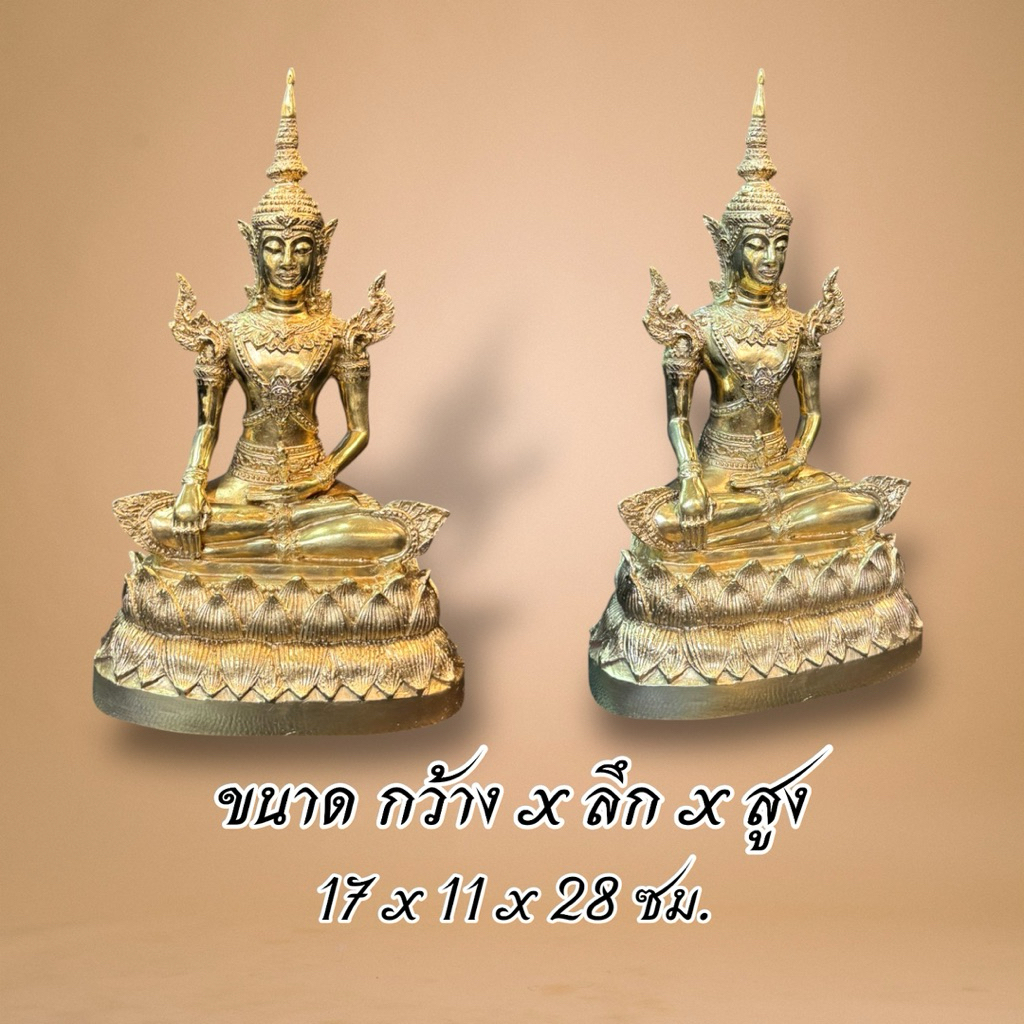 พระจักรพรรดิ หน้าตัก 5 นิ้ว ทองเหลือง 3