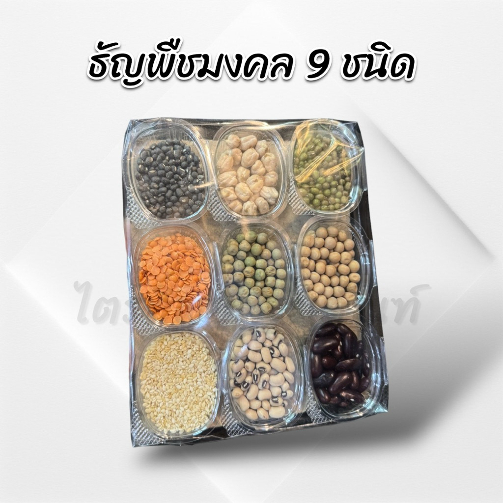 ธัญพืชมงคล 9 ชนิด เสริมสิริมงคล